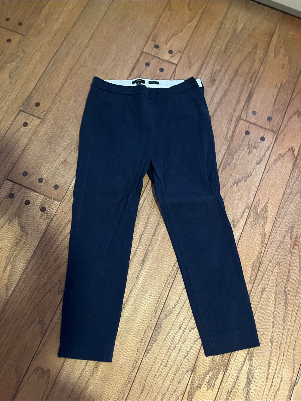 J. Crew Women's Navy Tailored Ankle Pants